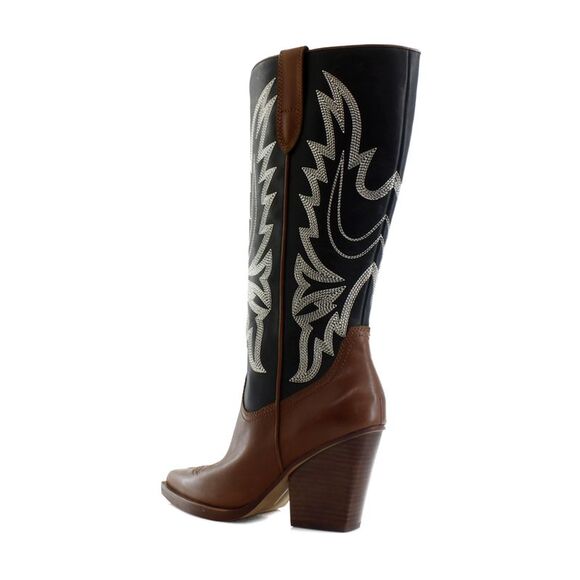 Dolce Vita Blanch Brown/Black Leather - Picture 5 of 8